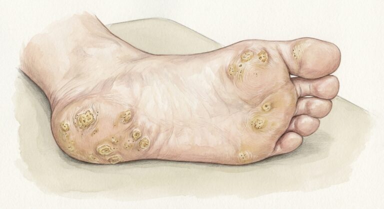 Soolatüükad jalataldadel: sümptomid ja efektiivne ravi