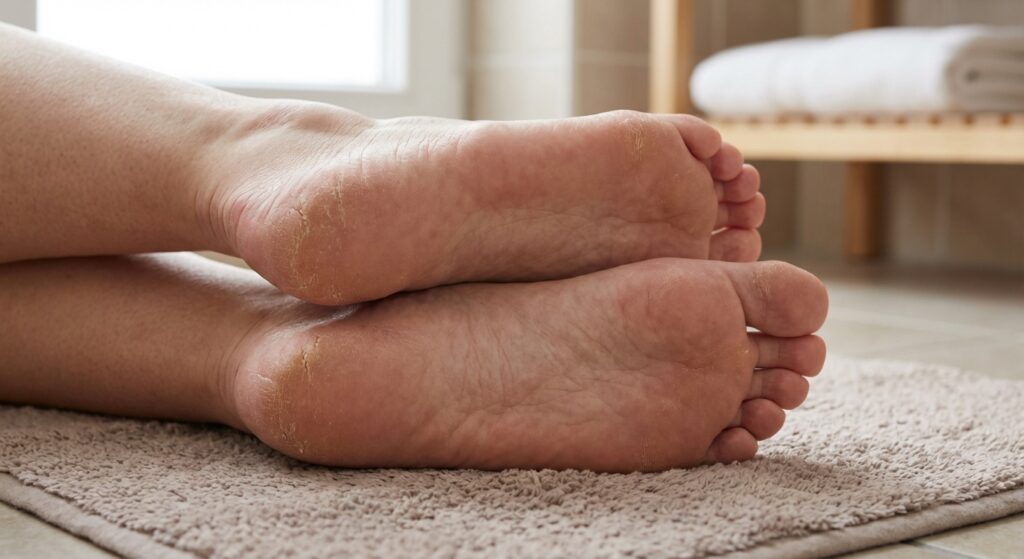 Kuidas hooldada kuiva jalanahka: praktiline tee pehmete taldadeni