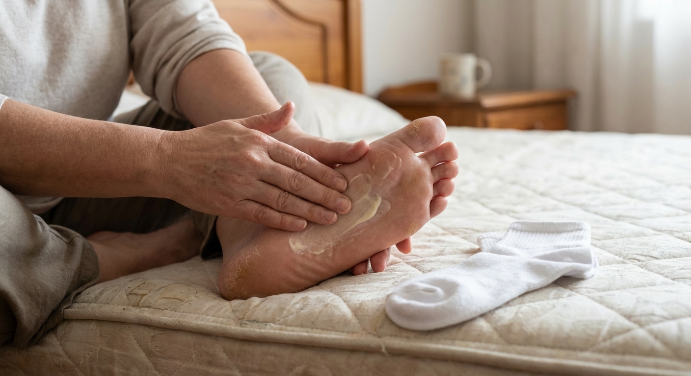 Õige jalanaha niisutamine: tee pehmete taldadeni