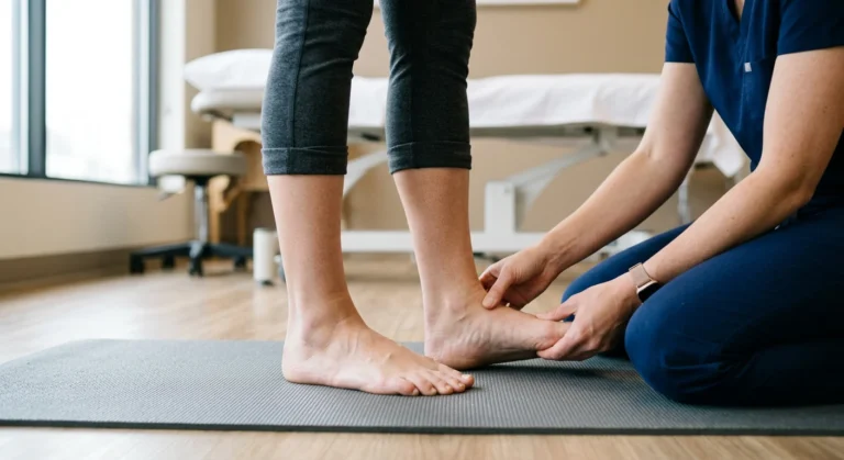 Jalaravispetsialist hindab jalga