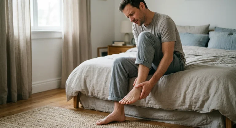 Hommikune Achilleuse kõõluse valu