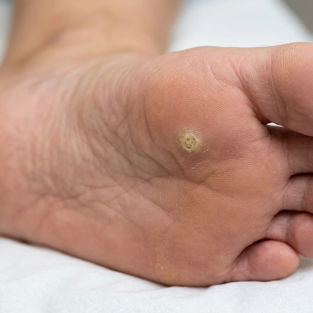 Kerge soolatüügas jalatallal