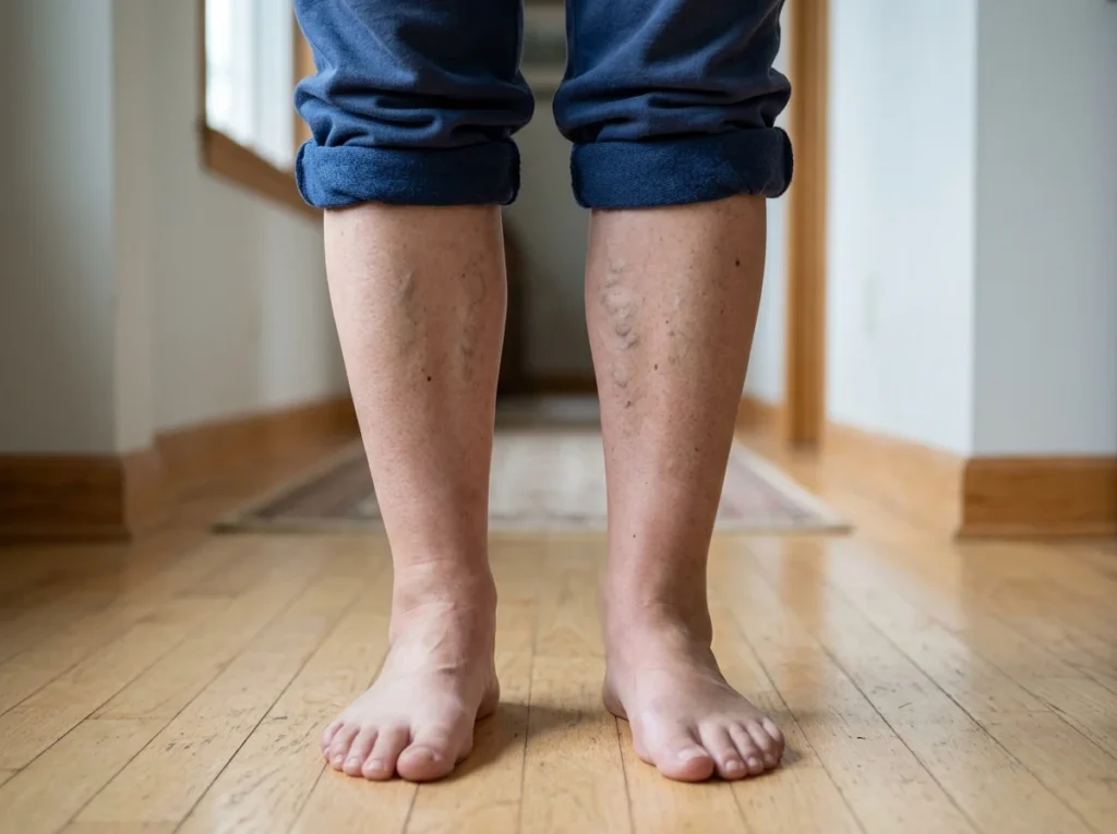 Kerged veenilaiendid säärtel