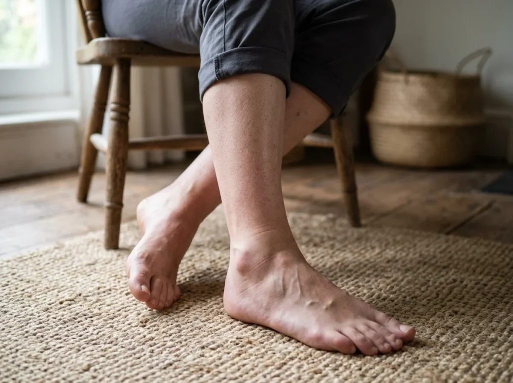 Kergelt turses jalad